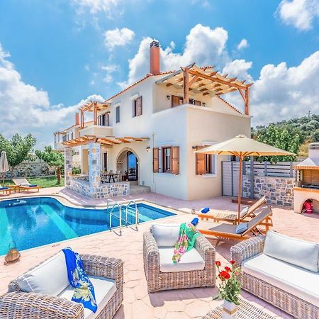 New Villa Kantifes 4 Families Or Couples With Private Pool & Bbq Kirianna Екстериор снимка
