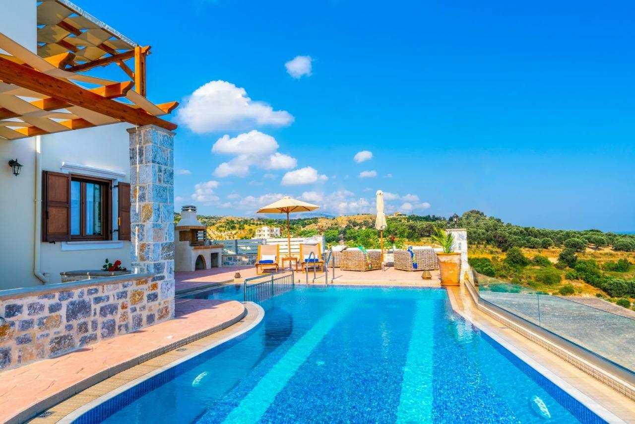 New Villa Kantifes 4 Families Or Couples With Private Pool & Bbq Kirianna Екстериор снимка