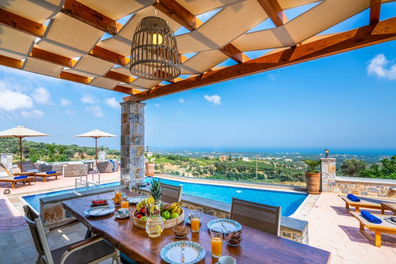 New Villa Kantifes 4 Families Or Couples With Private Pool & Bbq Kirianna Екстериор снимка