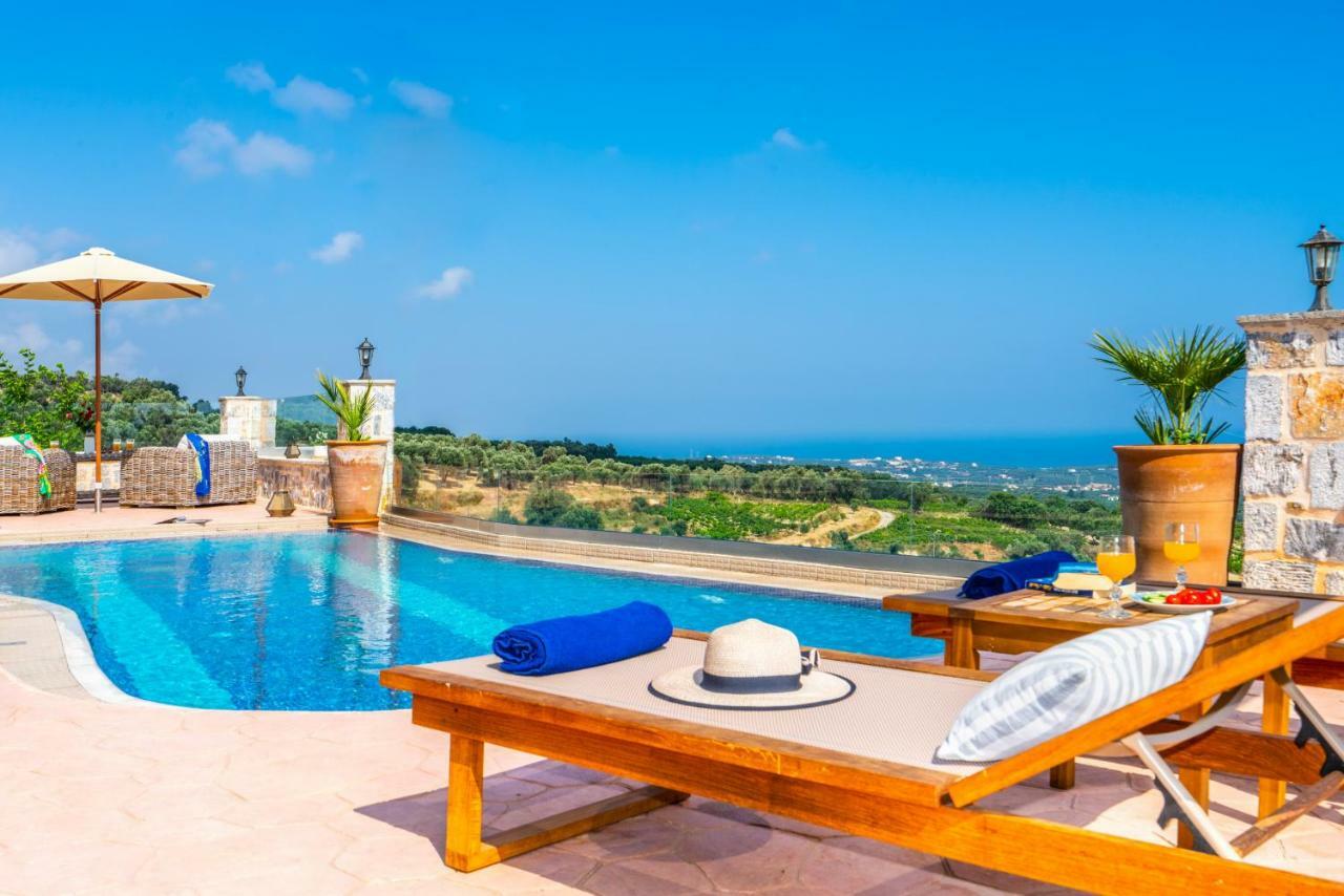 New Villa Kantifes 4 Families Or Couples With Private Pool & Bbq Kirianna Екстериор снимка